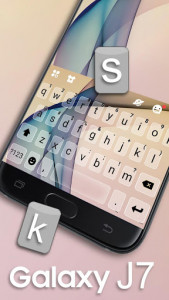 اسکرین شات برنامه Galaxy J7 Keyboard Theme 2