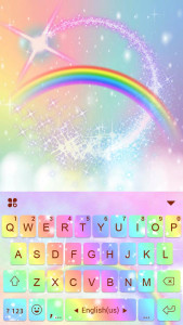 اسکرین شات برنامه Galaxy Rainbow Theme 5