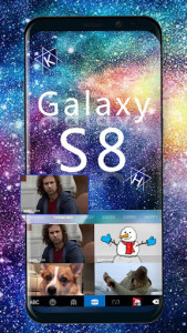 اسکرین شات برنامه Keyboard for Galaxy S8 Plus 3