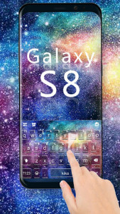 اسکرین شات برنامه Keyboard for Galaxy S8 Plus 1