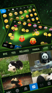 اسکرین شات 4 برنامه Green Neon Check Theme