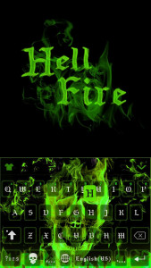 اسکرین شات برنامه Hell Fire Theme 3