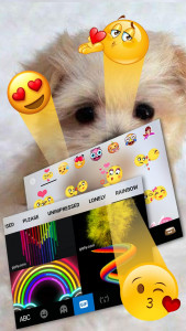 اسکرین شات برنامه Innocent Puppy Keyboard Theme 4