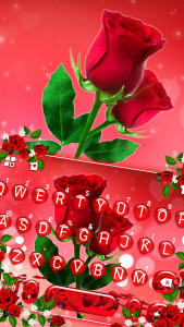 اسکرین شات برنامه Love Red Rose Theme 2