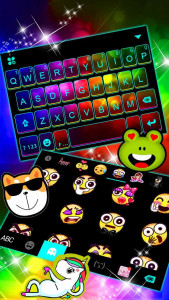 اسکرین شات برنامه Neon Color 3D Theme 3