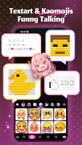 اسکرین شات 5 برنامه Neon Love Theme