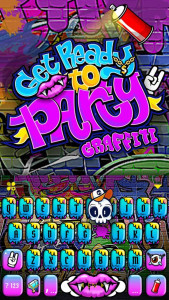 اسکرین شات برنامه Party Graffiti Theme 3
