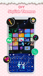 اسکرین شات 5 برنامه 3D Pink Cute Hippo Theme