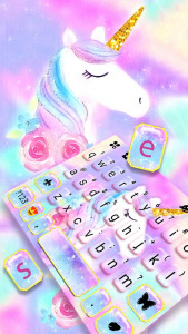اسکرین شات برنامه Pastel Unicorn Dream Theme 2