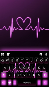 اسکرین شات 5 برنامه Pink RGB Heart Theme