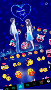 اسکرین شات برنامه Romantic Love Theme 3