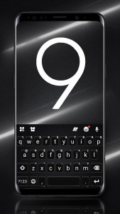 اسکرین شات برنامه S9 Black Theme 1