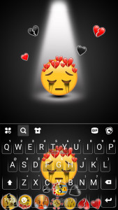 اسکرین شات برنامه Sad Emojis Gravity Theme 5