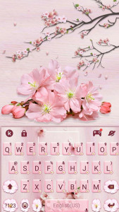 اسکرین شات برنامه Sakura Floral Theme 5