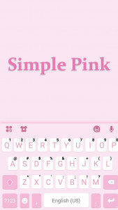 اسکرین شات برنامه Simple Pink Theme 5