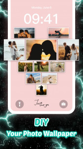 اسکرین شات 7 برنامه Thunder Neon Wolf Theme