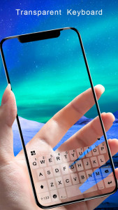 اسکرین شات برنامه Transparent Galaxy Theme 5