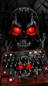 اسکرین شات برنامه Zombie Skull Theme 1