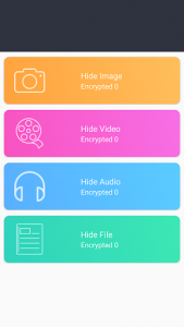 اسکرین شات برنامه Hide-Vault SMS, Pics, Music, File & Video App lock 3