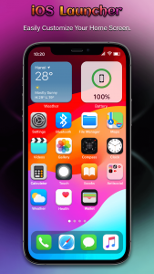 اسکرین شات برنامه IOS Launcher - iOS 17 Pro 8