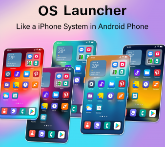 اسکرین شات 2 برنامه OS Launcher - OS 17 Pro