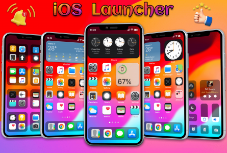 اسکرین شات برنامه IOS Launcher - iOS 17 Pro 1