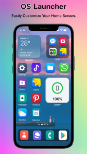 اسکرین شات 3 برنامه OS Launcher - OS 17 Pro