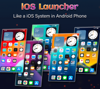 اسکرین شات برنامه IOS Launcher - iOS 17 Pro 2