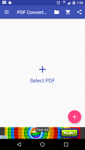 اسکرین شات 2 برنامه PDF to Image Converter - Lite