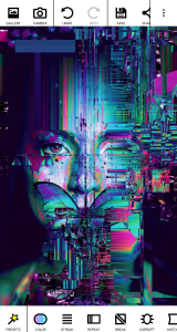 اسکرین شات برنامه Glitch Lab 6