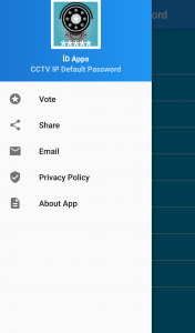 اسکرین شات برنامه CCTV IP Default Password 8