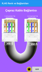اسکرین شات برنامه RJ45 Cables Colors Connections 5