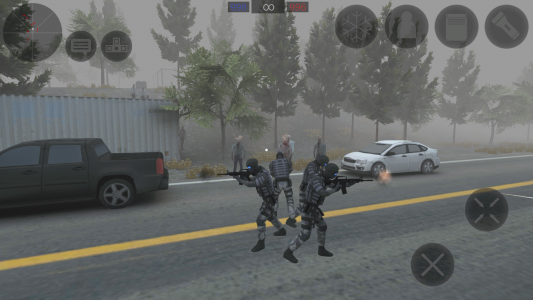 اسکرین شات بازی Zombie Combat Simulator 4