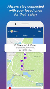 اسکرین شات برنامه Track a Phone - Family GPS Locator 3