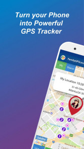اسکرین شات برنامه Track a Phone - Family GPS Locator 4