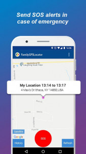 اسکرین شات برنامه Track a Phone - Family GPS Locator 7