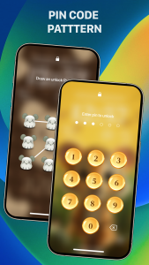 اسکرین شات برنامه iLock - Lock Screen OS 17 4