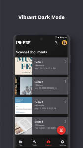 اسکرین شات برنامه iLovePDF: PDF Editor & Scanner 8