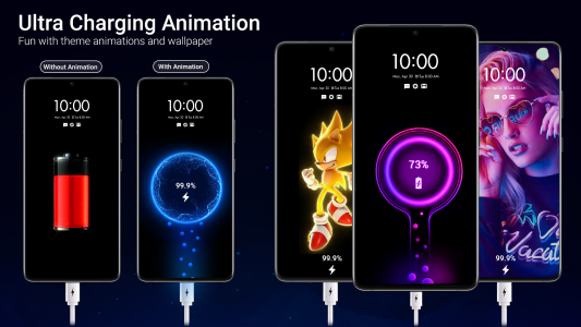 اسکرین شات برنامه Ultra Charging Animation App 8