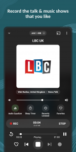 اسکرین شات 4 برنامه VRadio - Online Radio App