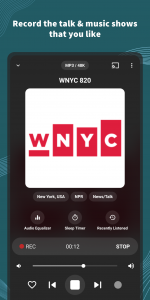 اسکرین شات برنامه VRadio - Online Radio App 4