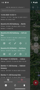 اسکرین شات 7 برنامه Geo Tracker - GPS tracker