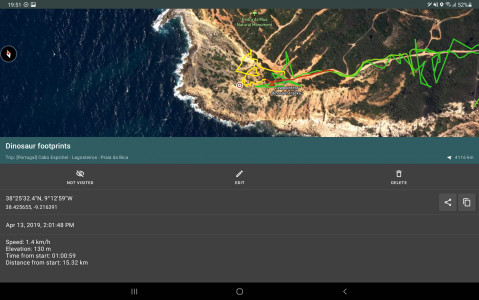 اسکرین شات برنامه Geo Tracker - GPS tracker 6