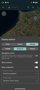 اسکرین شات 4 برنامه Geo Tracker - GPS tracker