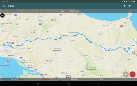 اسکرین شات برنامه Geo Tracker - GPS tracker 1
