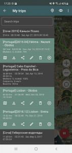 اسکرین شات برنامه Geo Tracker - GPS tracker 7