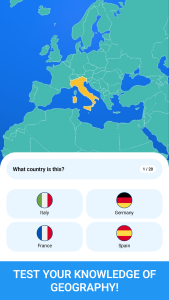 اسکرین شات 1 بازی Geomi: Flags Countries Trivia