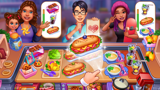 اسکرین شات بازی Cooking Time : Cooking Games 1