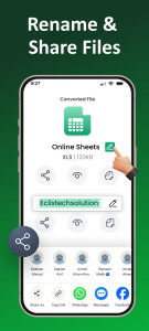 اسکرین شات 6 برنامه Image to Excel Converter－XLSX