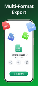 اسکرین شات 5 برنامه Image to Excel Converter－XLSX